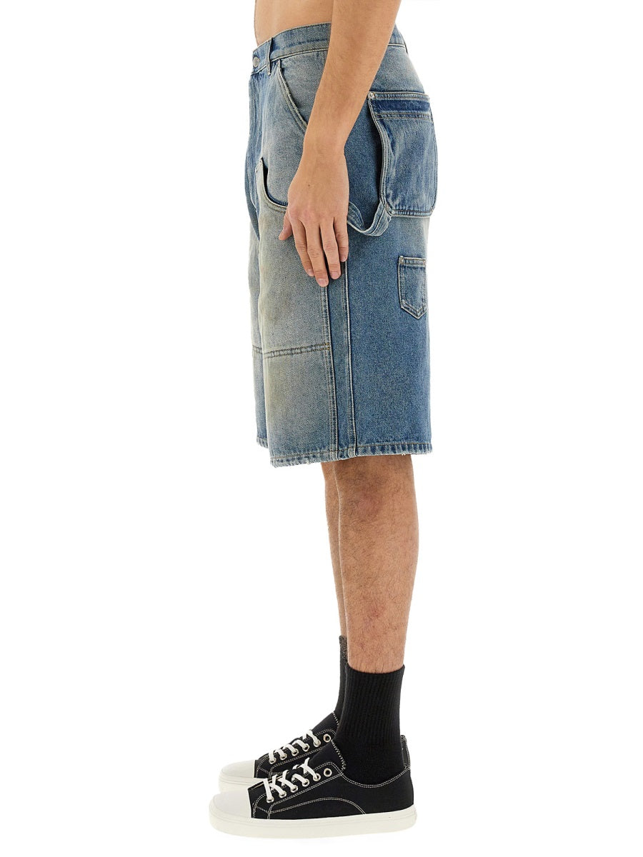 Moschino Men Denim Shorts MOSCHINO
