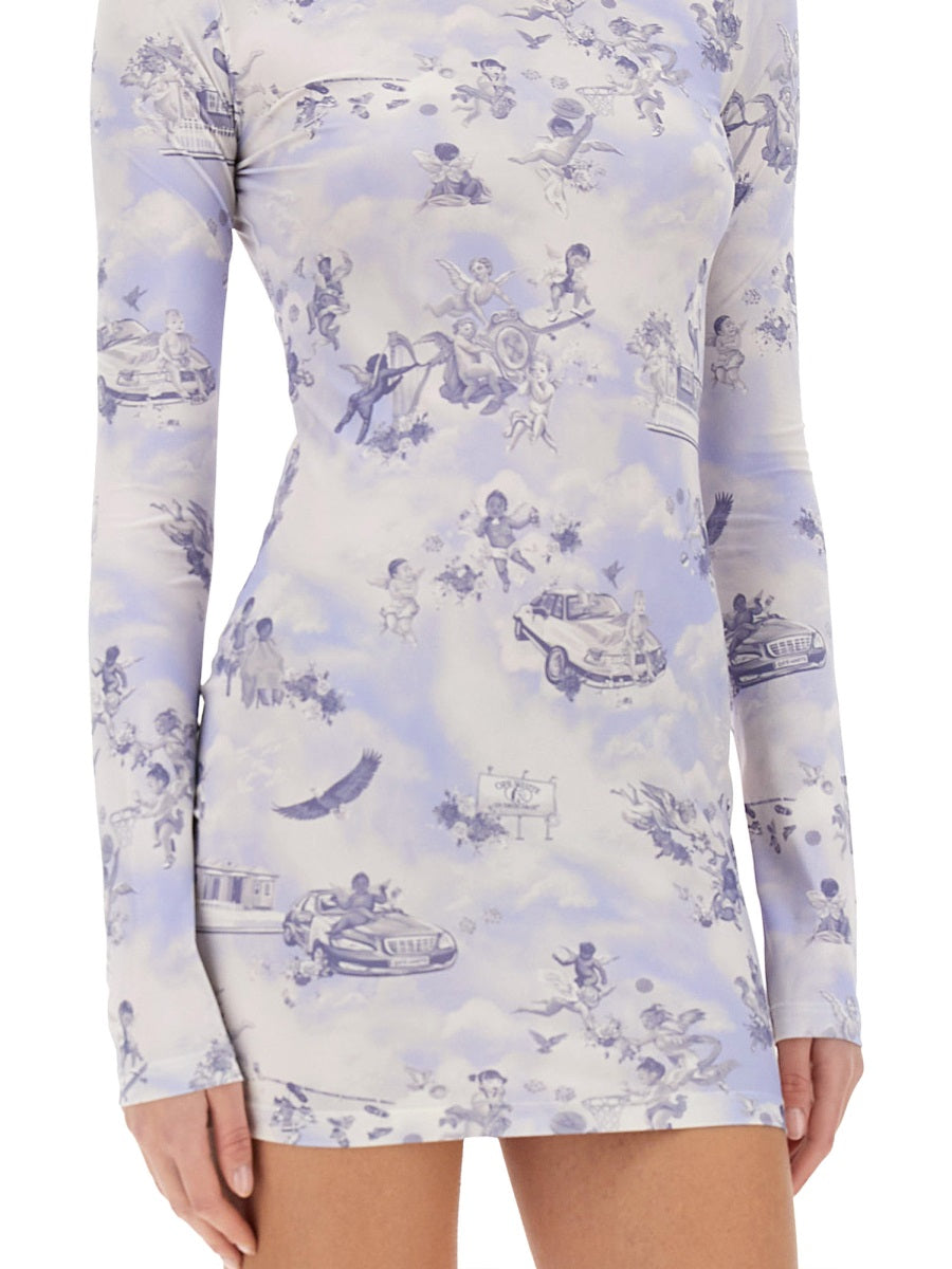 Off-White Women "Serenity" Short Dress OFF-WHITE