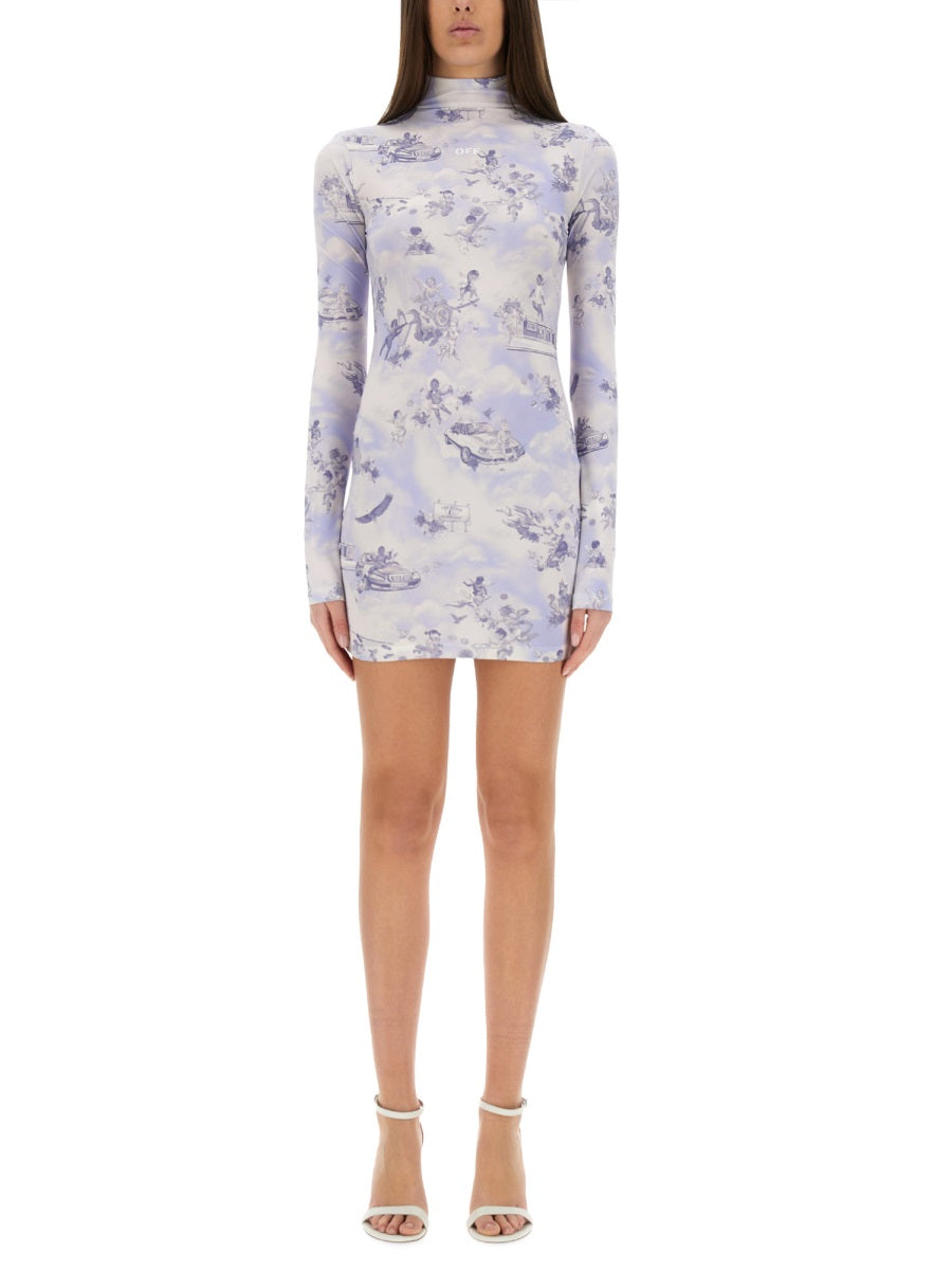 Off-White Women "Serenity" Short Dress OFF-WHITE