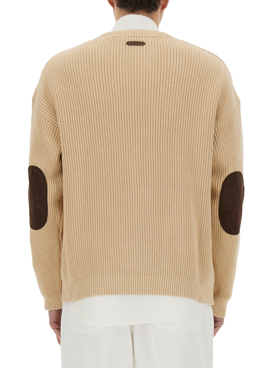 Moschino Men Organic Cotton Blend Cardigan MOSCHINO