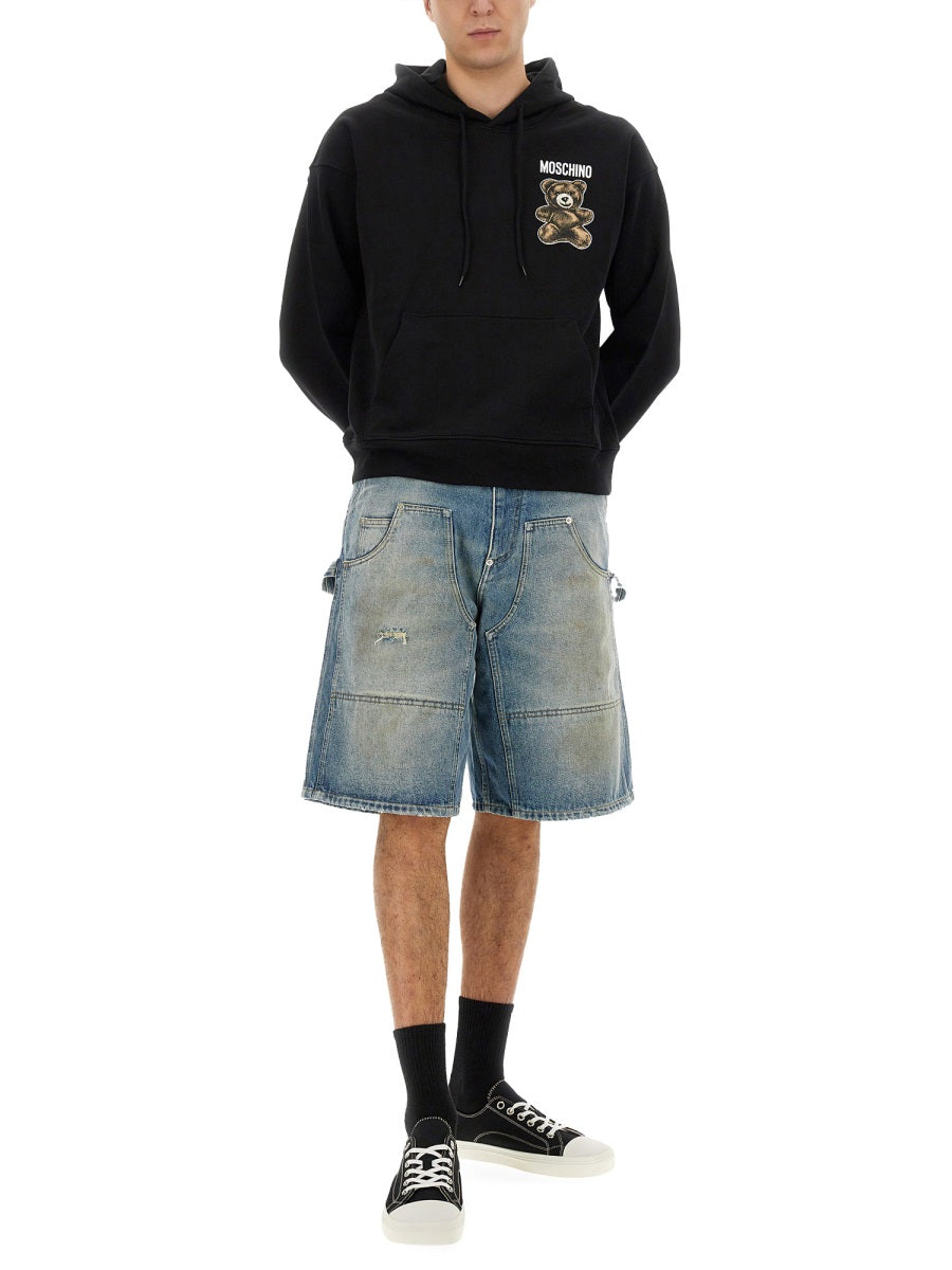 Moschino Men "Teddy Bear" Hoodie MOSCHINO