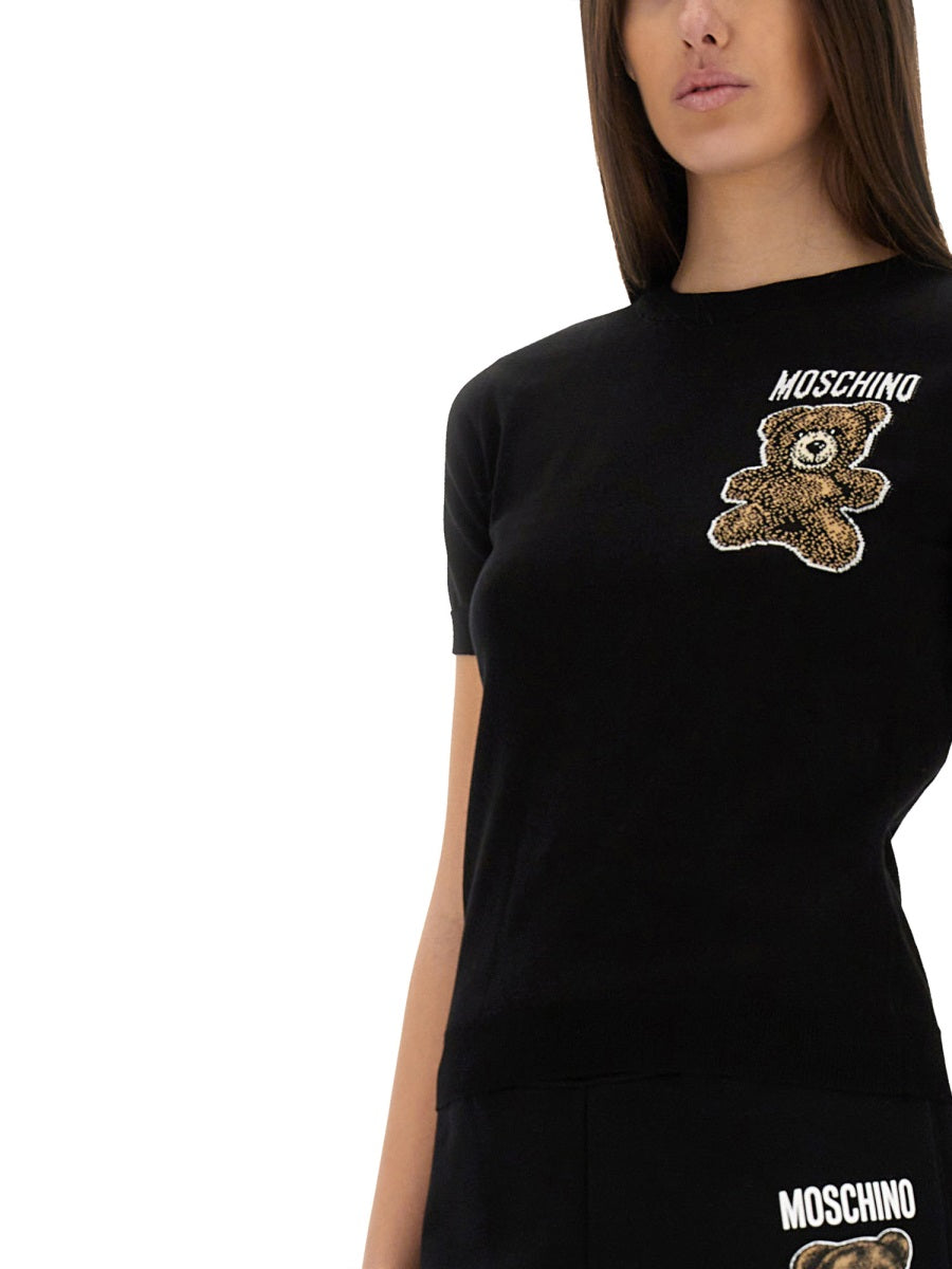Moschino Women Teddy Bear Sweater MOSCHINO