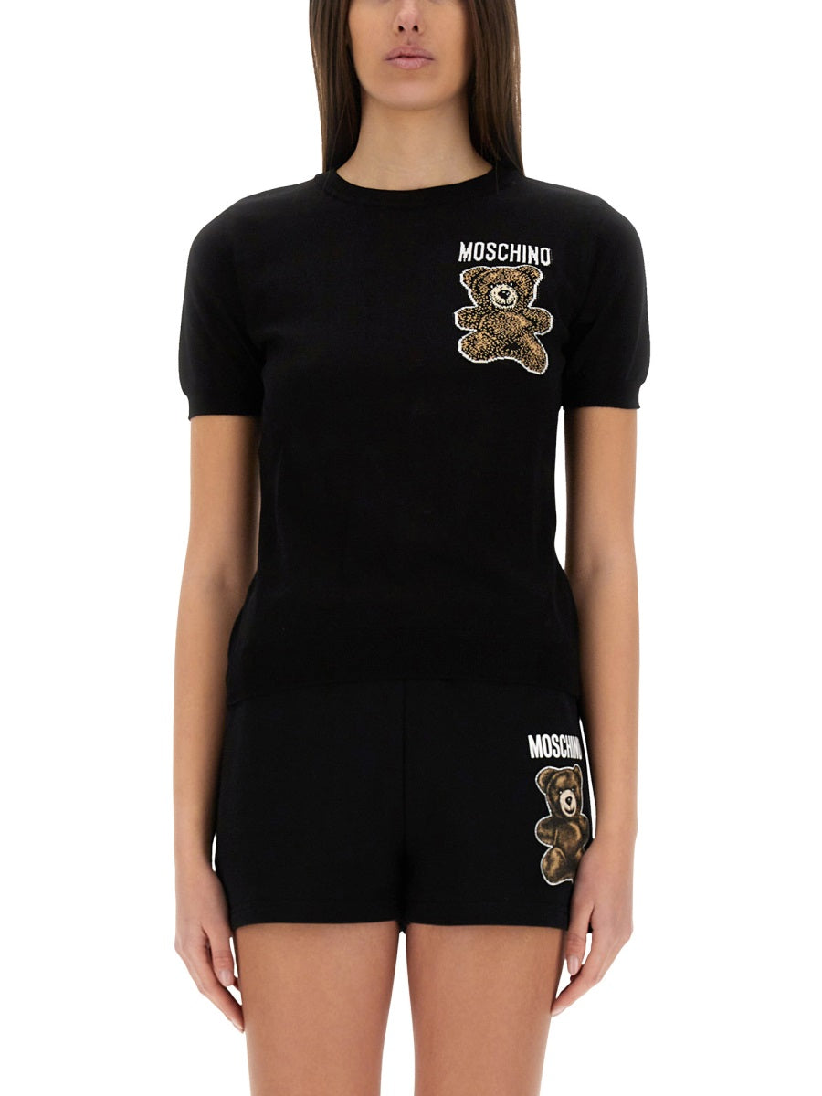 Moschino Women Teddy Bear Sweater MOSCHINO