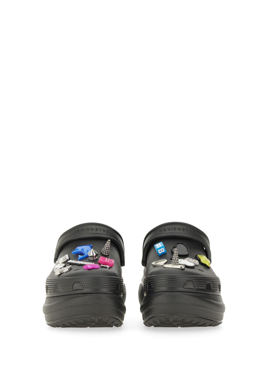 Balenciaga Women "Crocs Jibbitz" Sabot BALENCIAGA