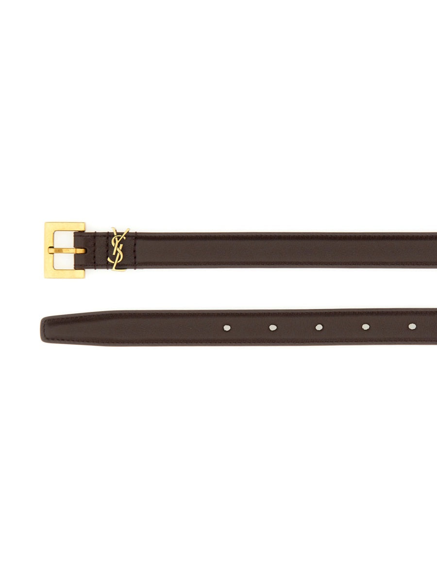 Saint Laurent Women Cintura "Cassandre" Sottile SAINT LAURENT