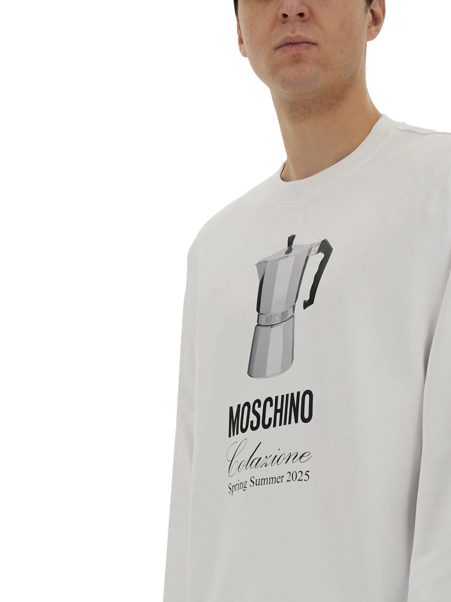 Moschino Men "Breakfast" Sweatshirt MOSCHINO