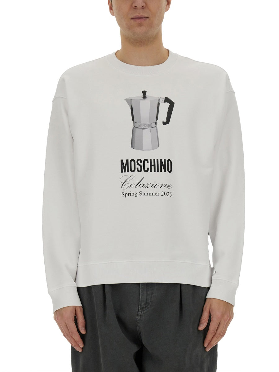 Moschino Men "Breakfast" Sweatshirt MOSCHINO