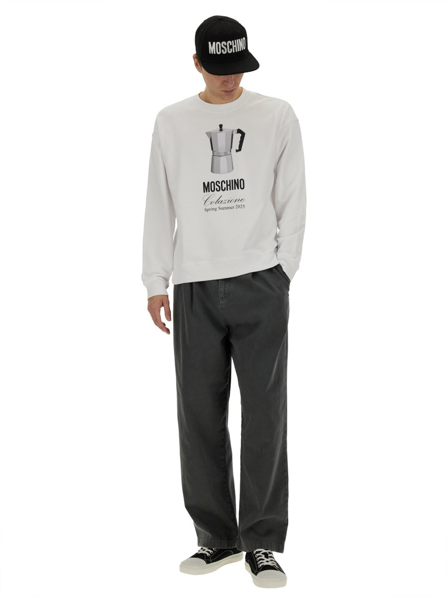 Moschino Men "Breakfast" Sweatshirt MOSCHINO
