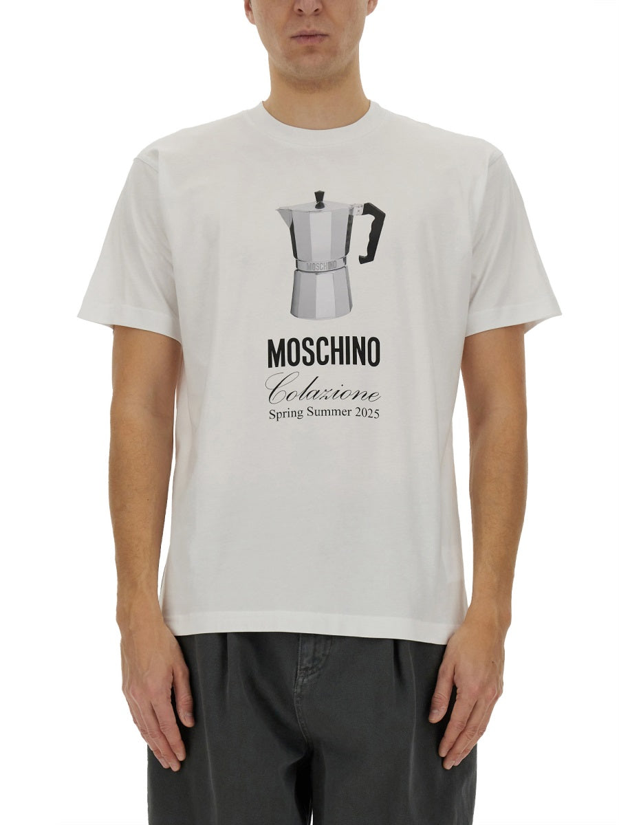 Moschino Men "Breakfast" T-Shirt MOSCHINO
