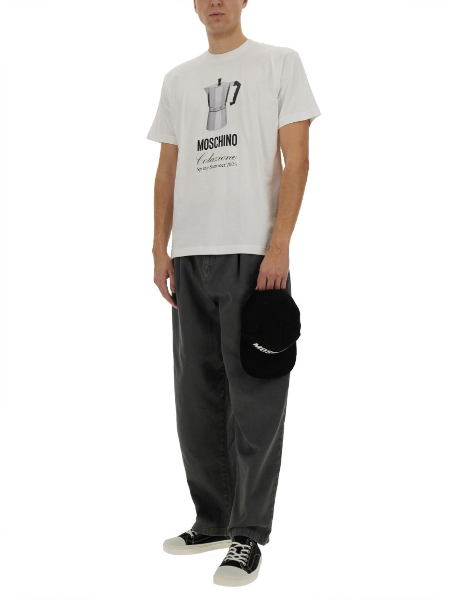Moschino Men "Breakfast" T-Shirt MOSCHINO