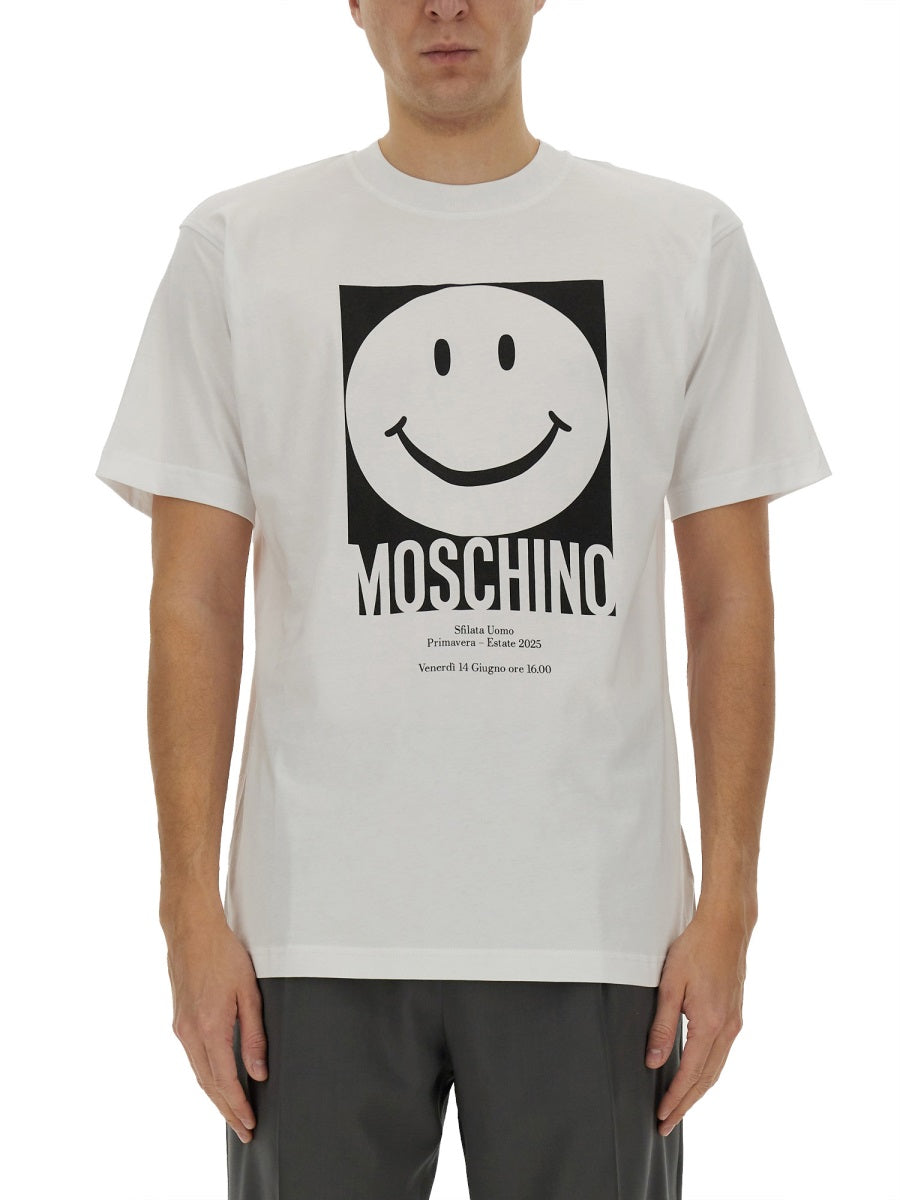 Moschino Men Logo Print T-Shirt MOSCHINO