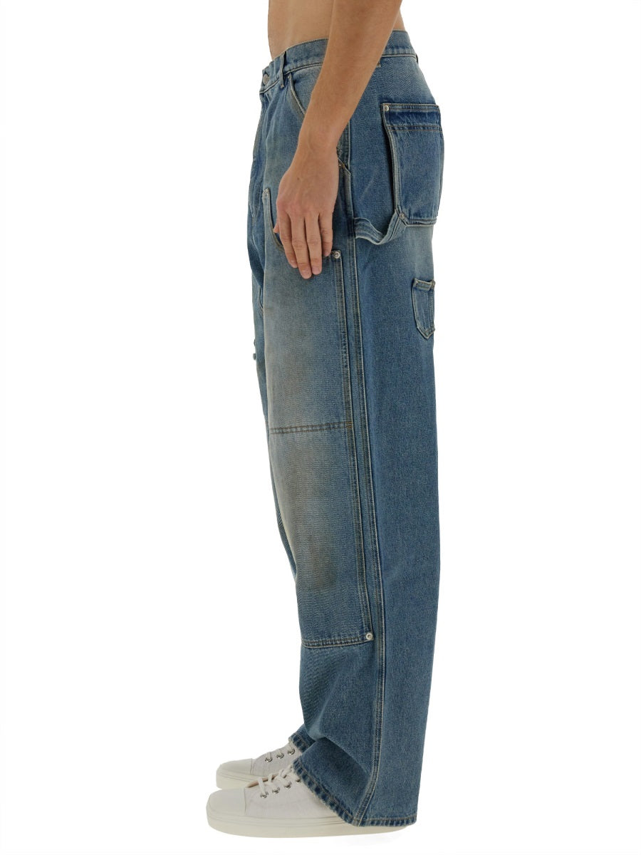 Moschino Men "Wide-Leg" Jeans MOSCHINO