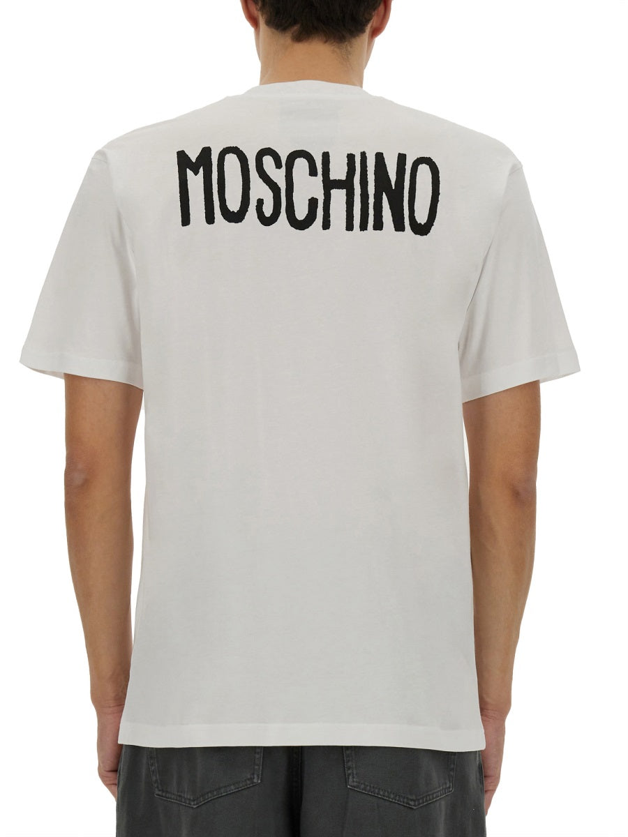 Moschino Men "Message Print" T-Shirt MOSCHINO