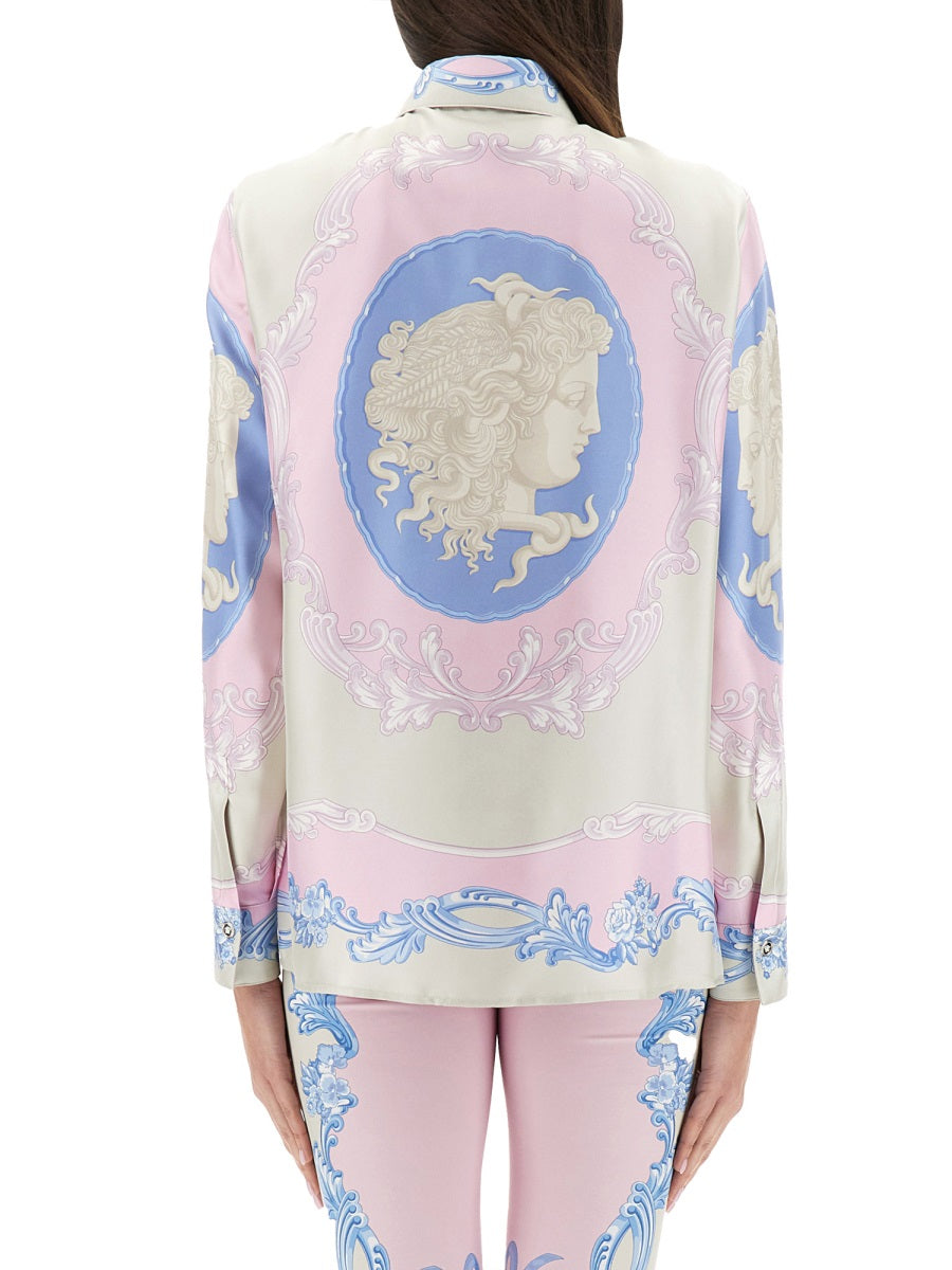 Versace Women Silk Shirt "Cameo" VERSACE