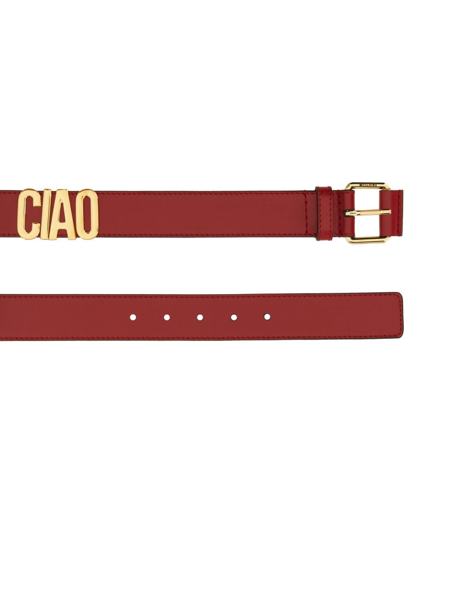 Moschino Women "Hello" Belt MOSCHINO