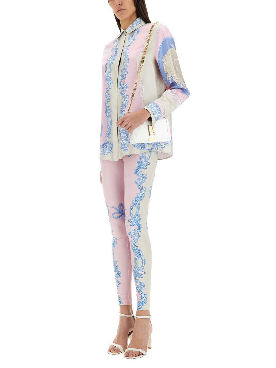 Versace Women Silk Shirt "Cameo" VERSACE