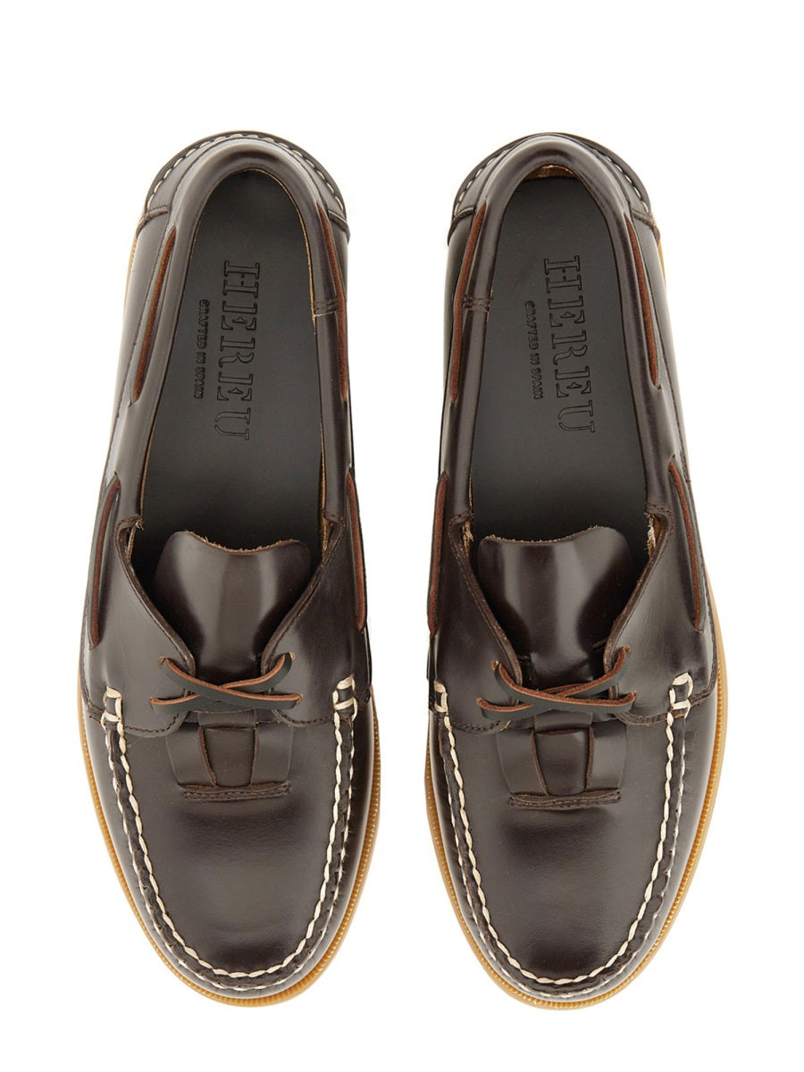 Hereu Women Boat Moccasin HEREU