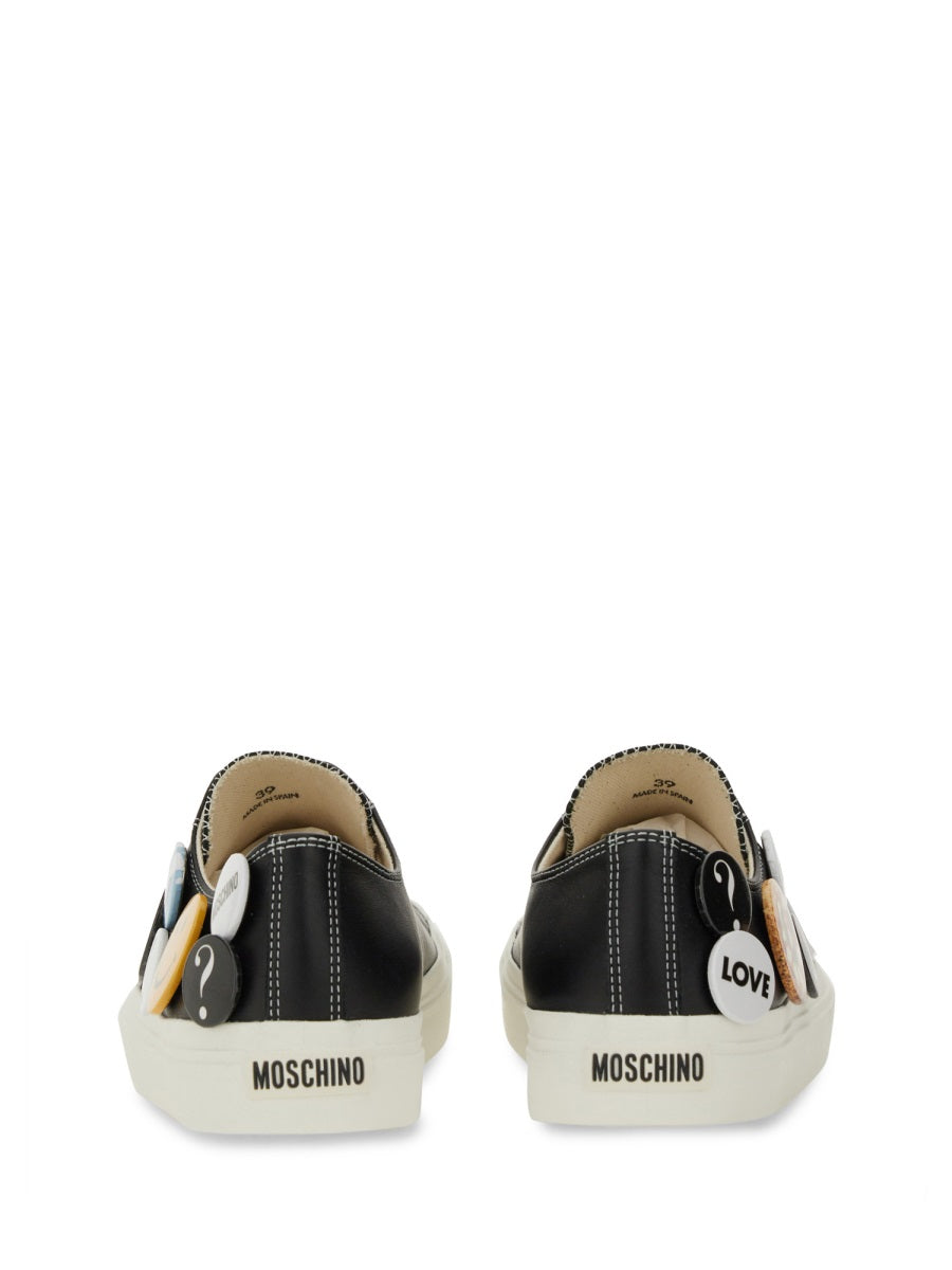 Moschino Women Sneakers With Pins MOSCHINO