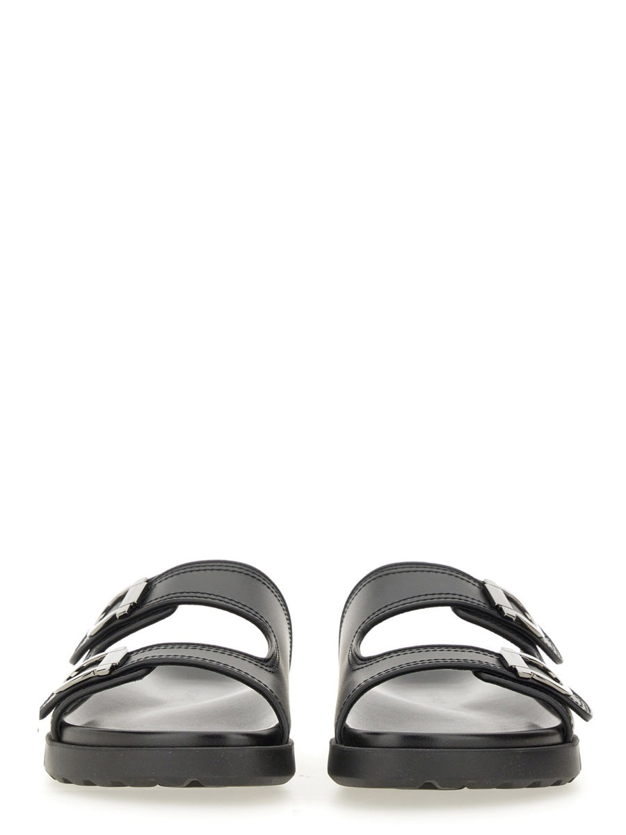 Ferragamo Men Double-Strap Sandal FERRAGAMO