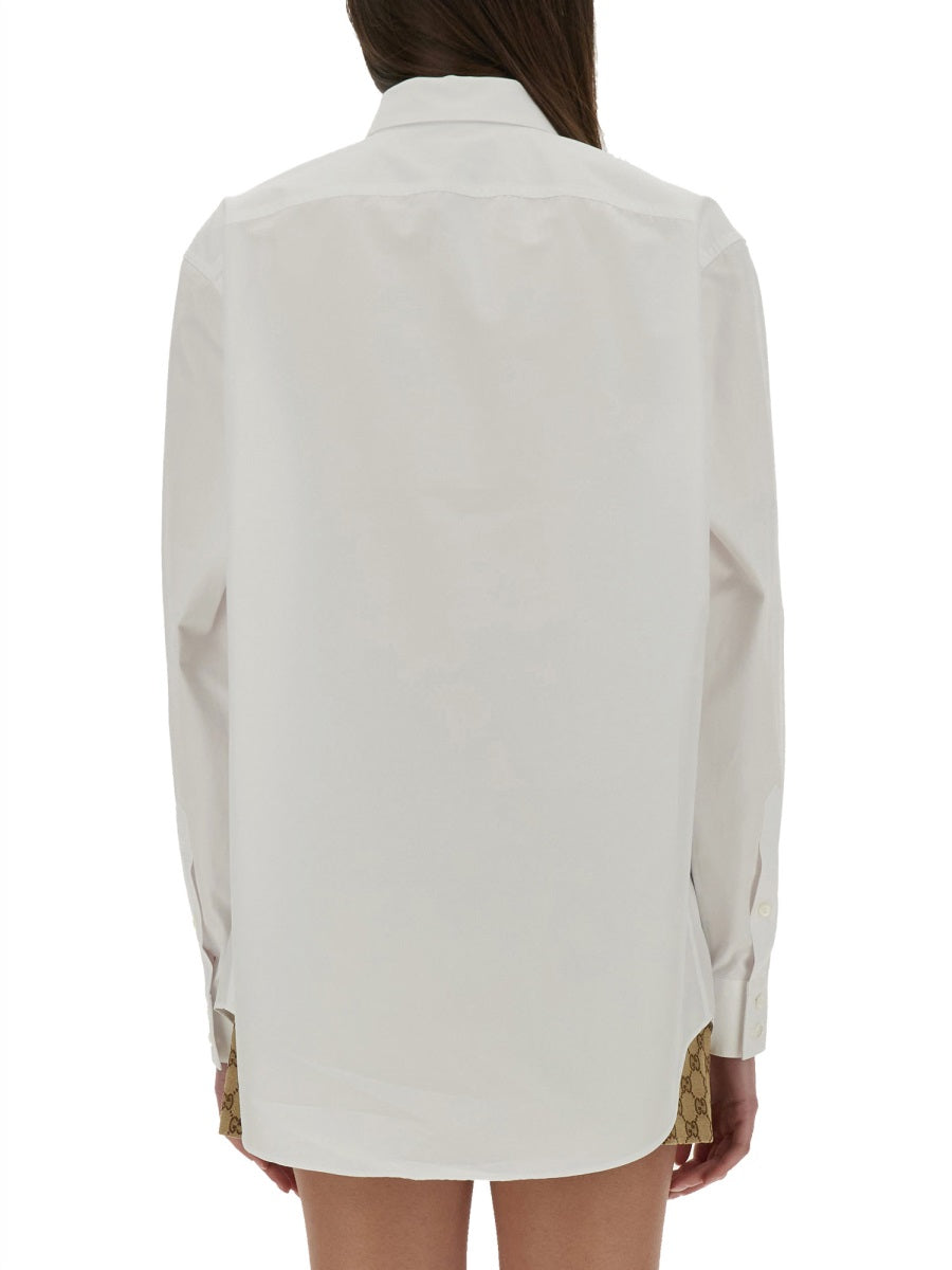 Gucci Women Cotton Poplin Shirt GUCCI
