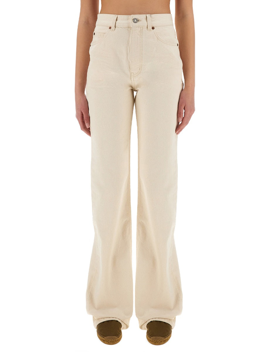Saint Laurent Women 70S Denim Jeans SAINT LAURENT