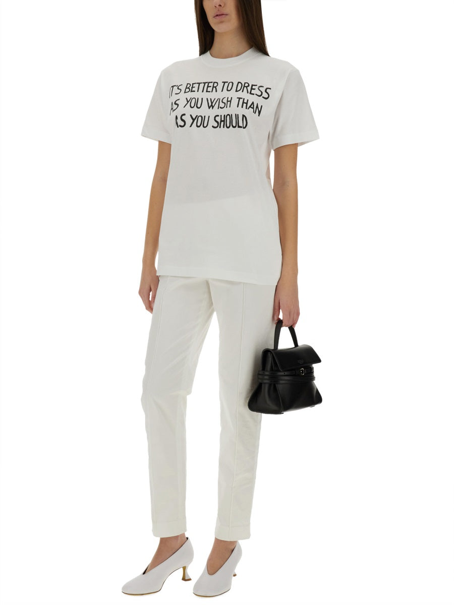 Moschino Women T-Shirt With Print MOSCHINO