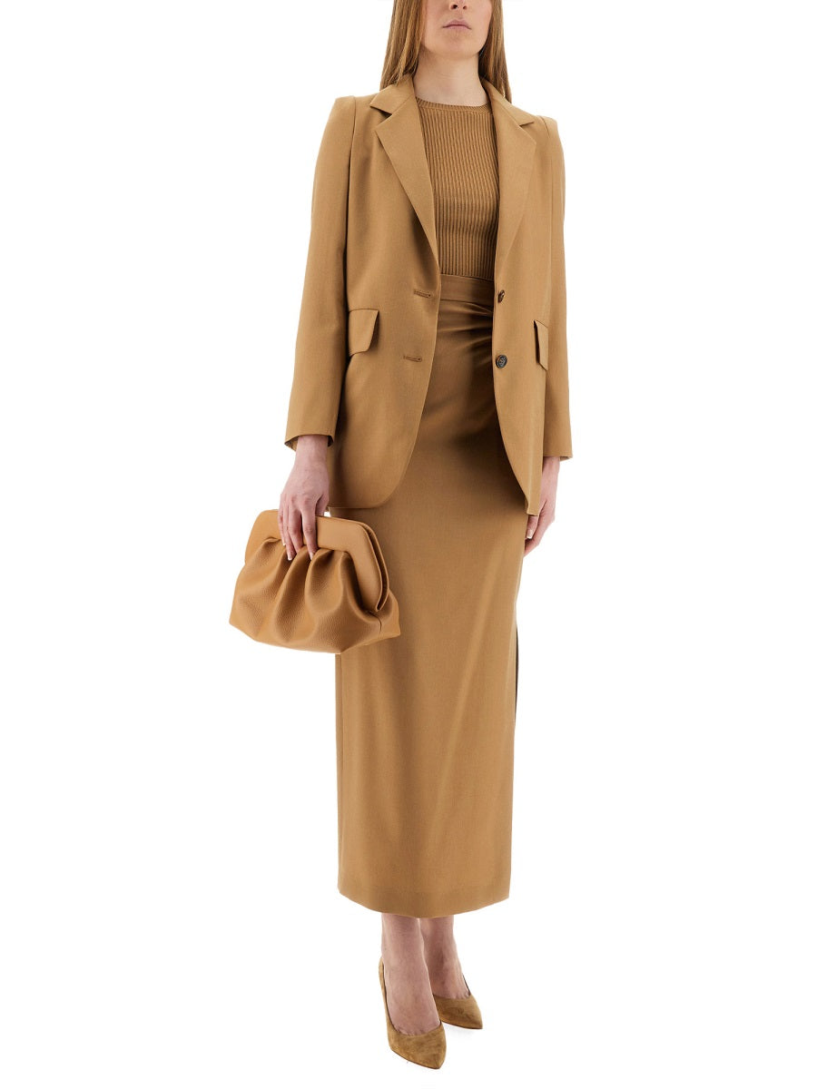 Max Mara Women Viscose Crepe Crop Top MAX MARA