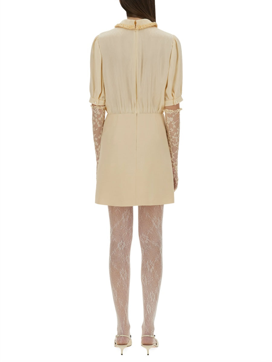 Valentino Women Crepe Couture Short Dress VALENTINO