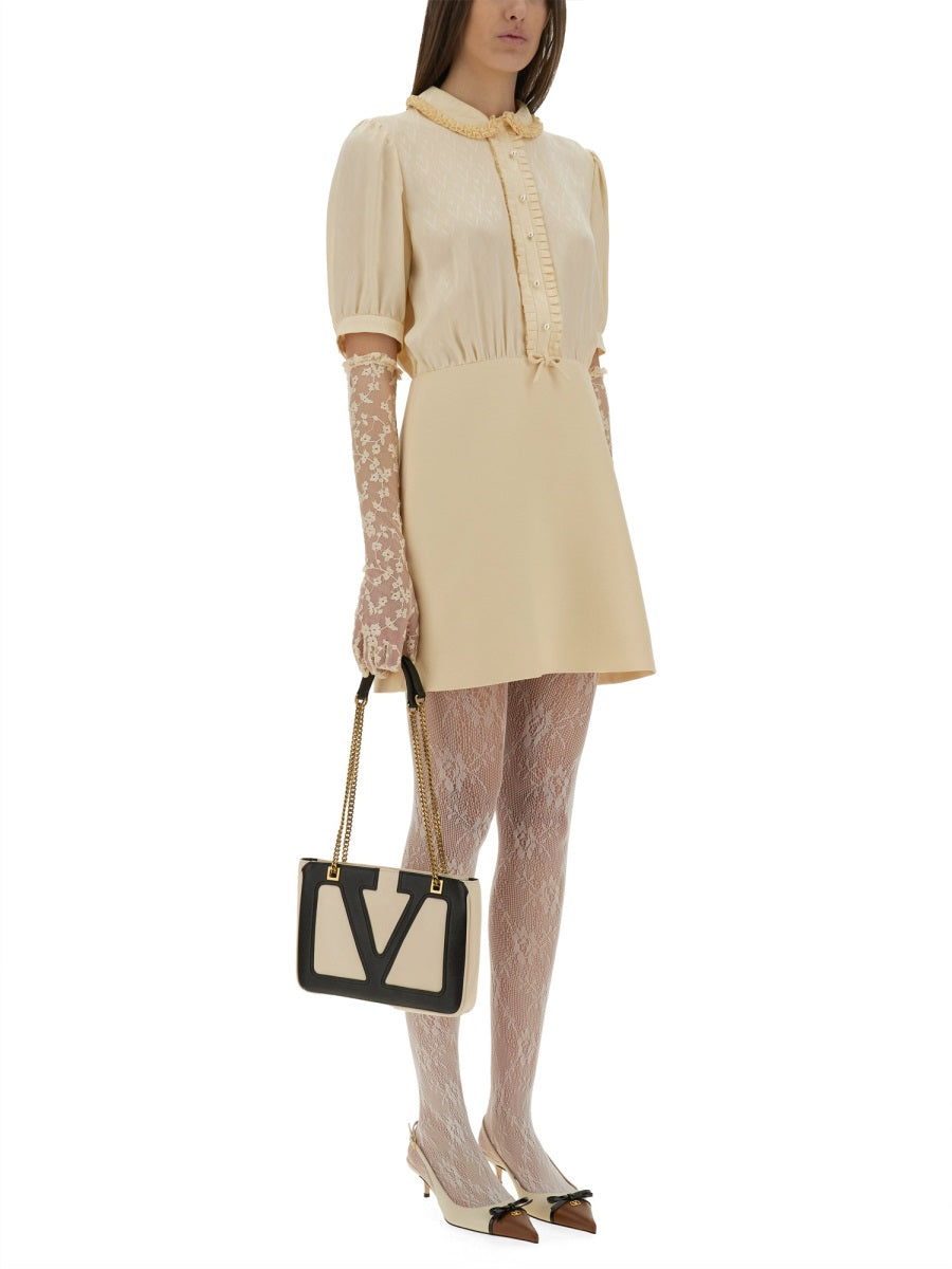 Valentino Women Crepe Couture Short Dress VALENTINO