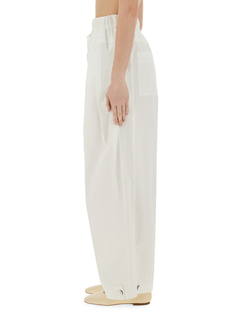 Jil Sander Women Wide Pants In Cotton Gabardine JIL SANDER