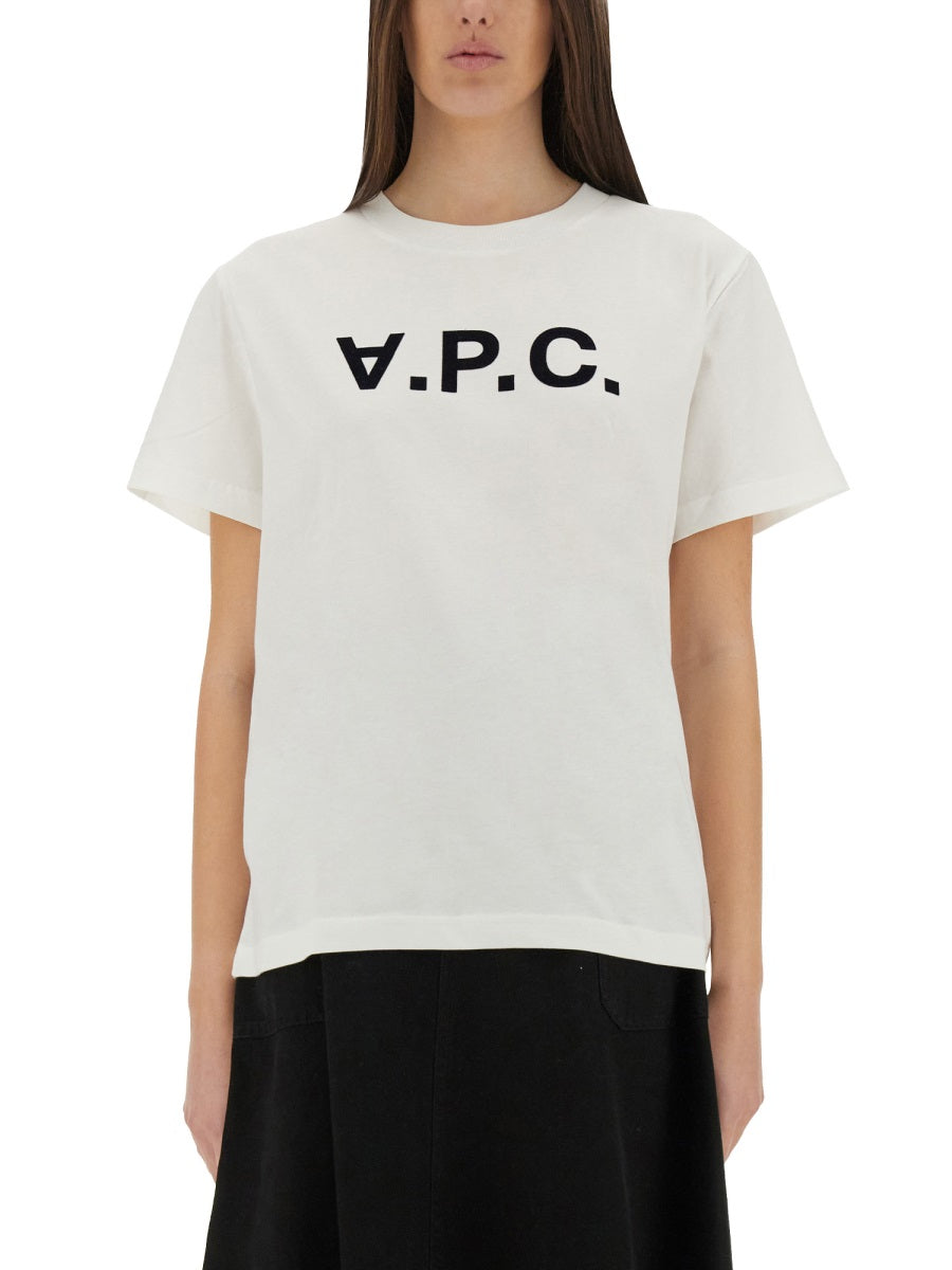 A.P.C. Women T-Shirt With Logo A.P.C.