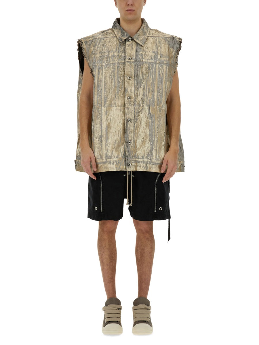 Rick Owens Drkshdw Men Jumbo Vest RICK OWENS