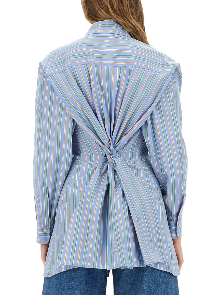 Etro Women Jacquard Shirt And Knot In The Back ETRO