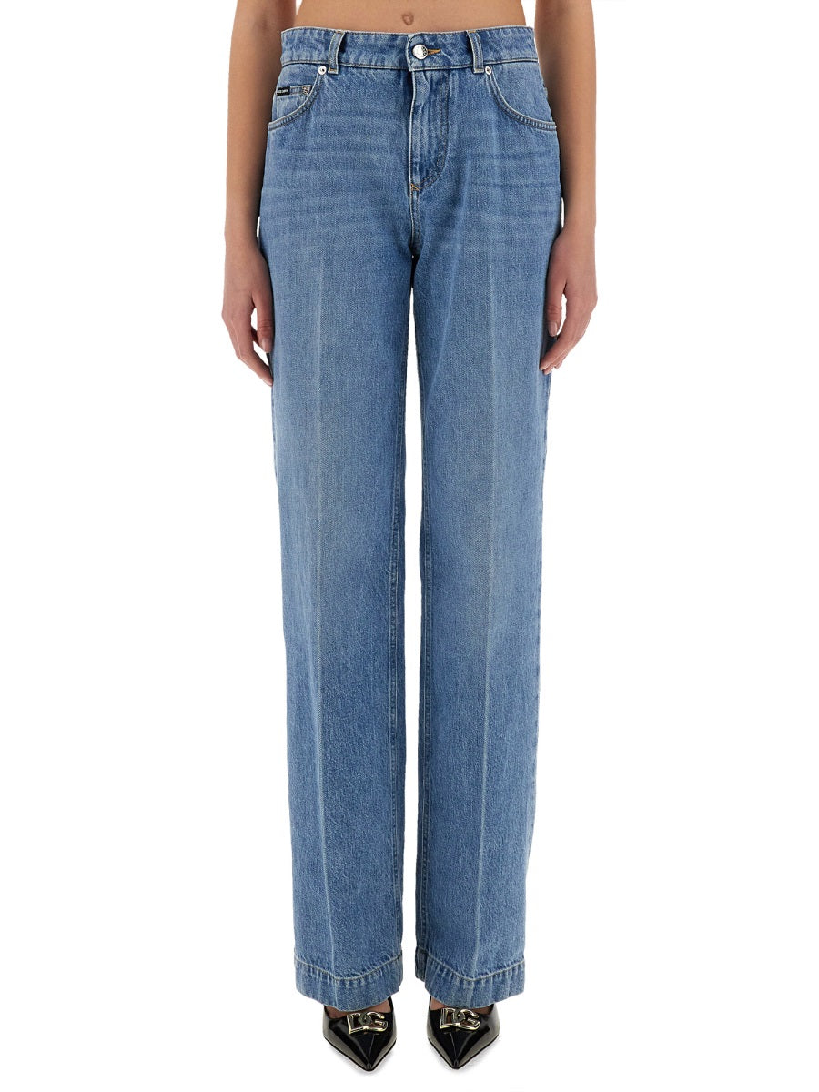 Dolce & Gabbana Women "Loose" Denim Jeans DOLCE & GABBANA