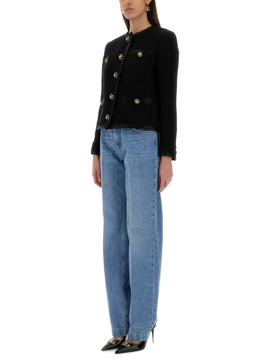 Dolce & Gabbana Women "Loose" Denim Jeans DOLCE & GABBANA