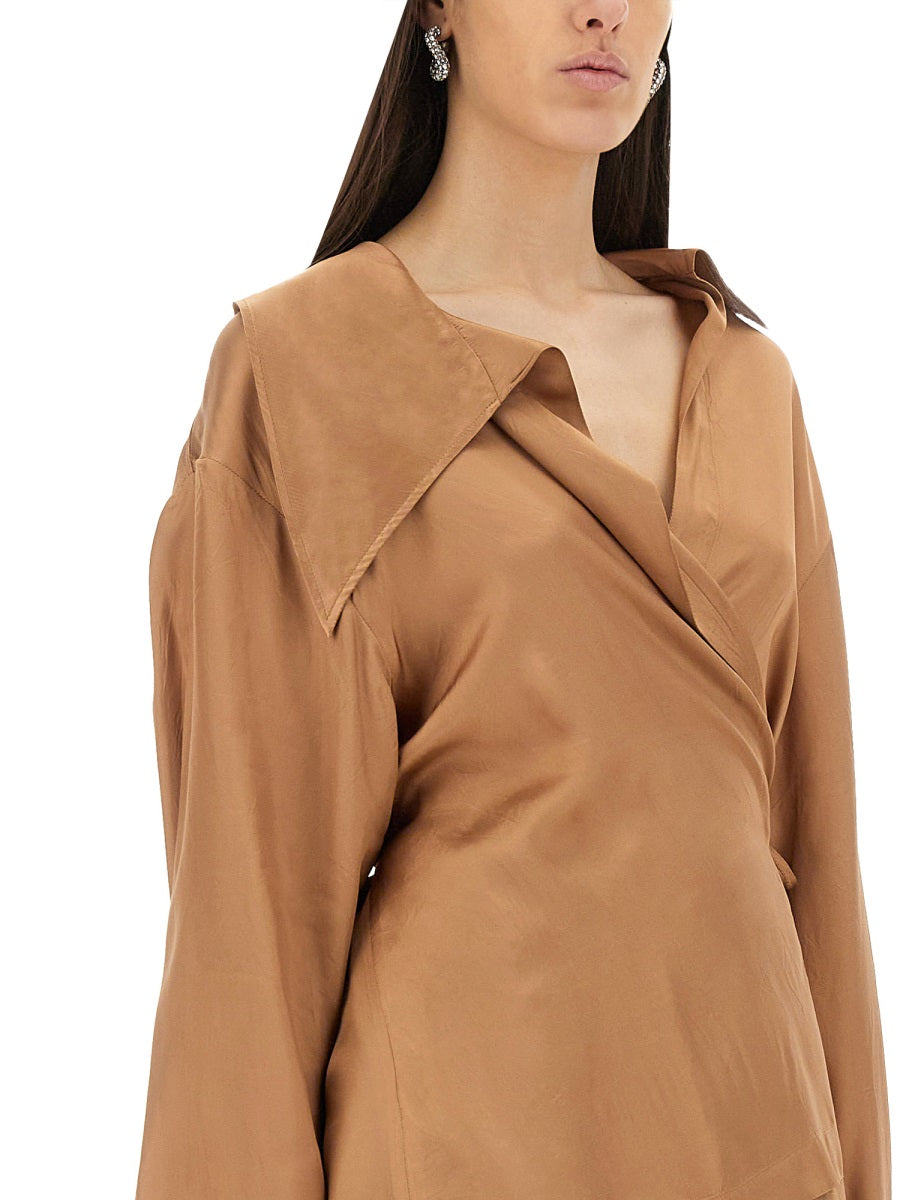 Dries Van Noten Women Asymmetrical Shirt DRIES VAN NOTEN