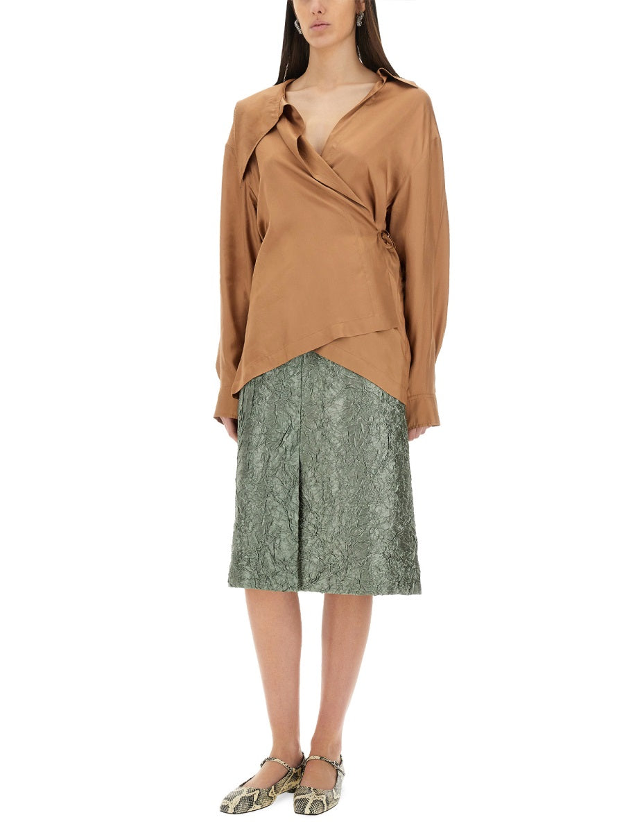 Dries Van Noten Women Asymmetrical Shirt DRIES VAN NOTEN