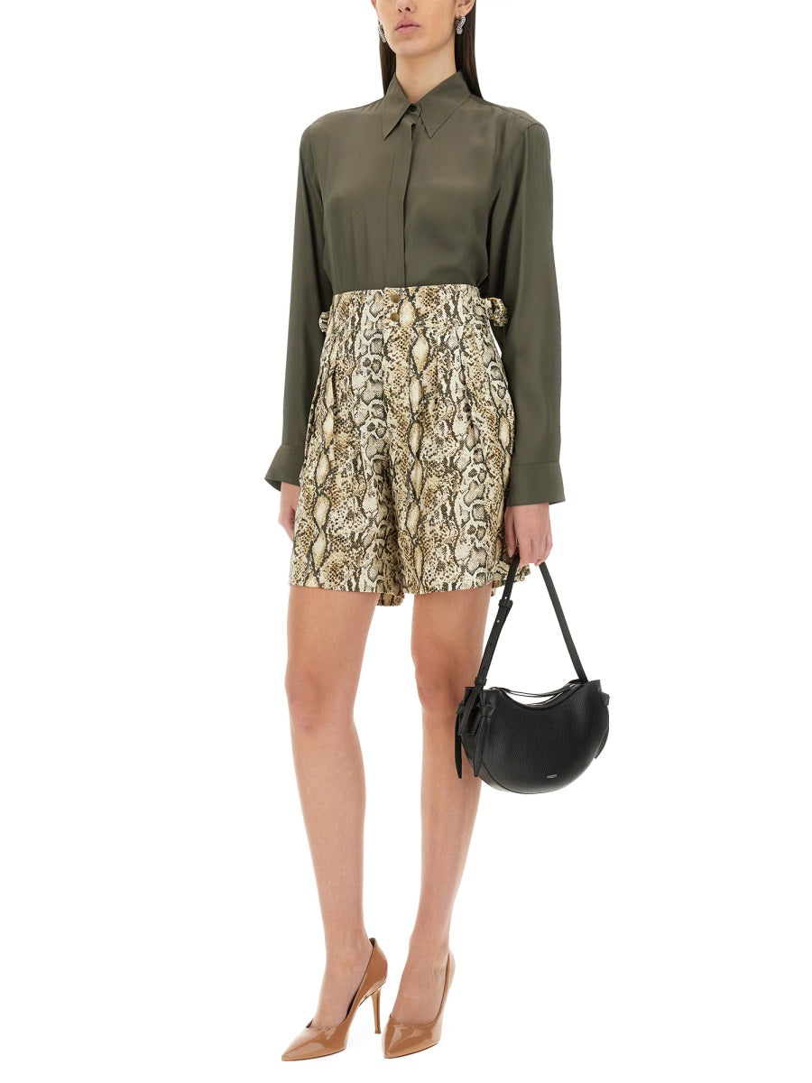 Dries Van Noten Women Silk Blend Satin Shirt DRIES VAN NOTEN