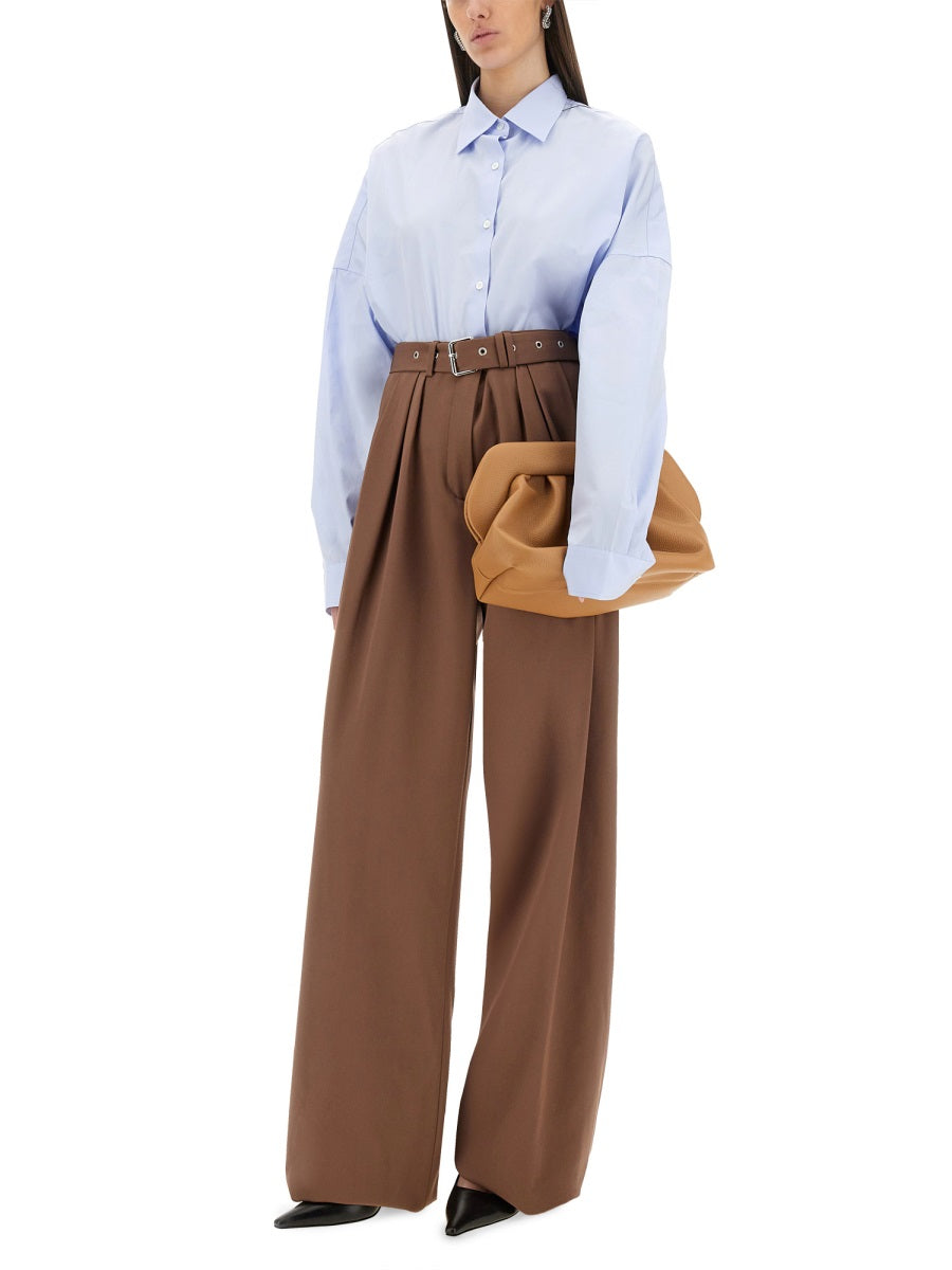 Dries Van Noten Women Wide-Leg Pants With Belt DRIES VAN NOTEN