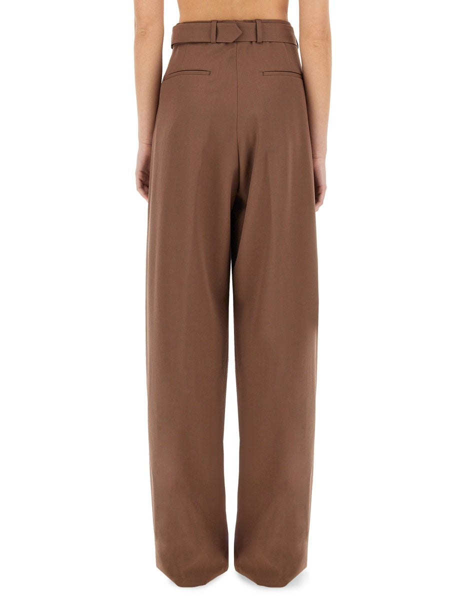 Dries Van Noten Women Wide-Leg Pants With Belt DRIES VAN NOTEN
