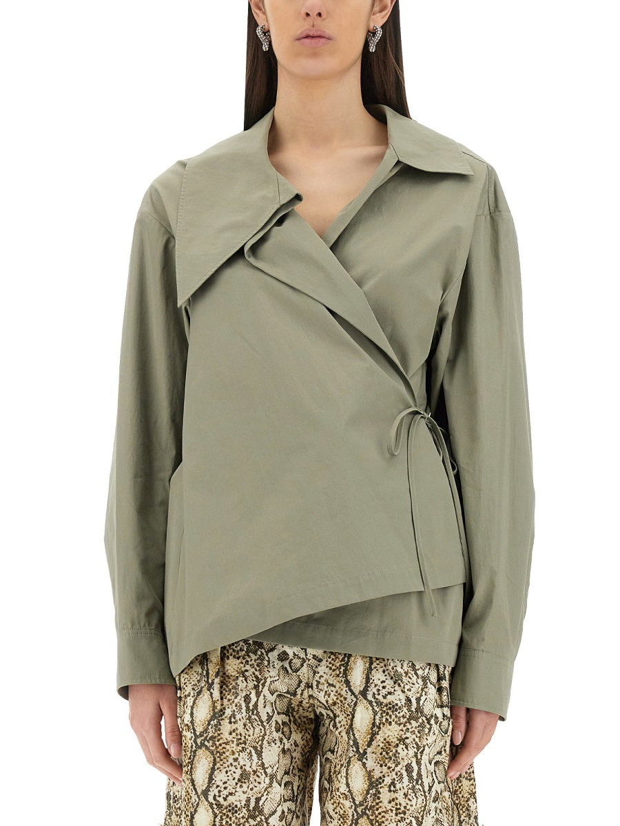 Dries Van Noten Women Asymmetrical Shirt DRIES VAN NOTEN