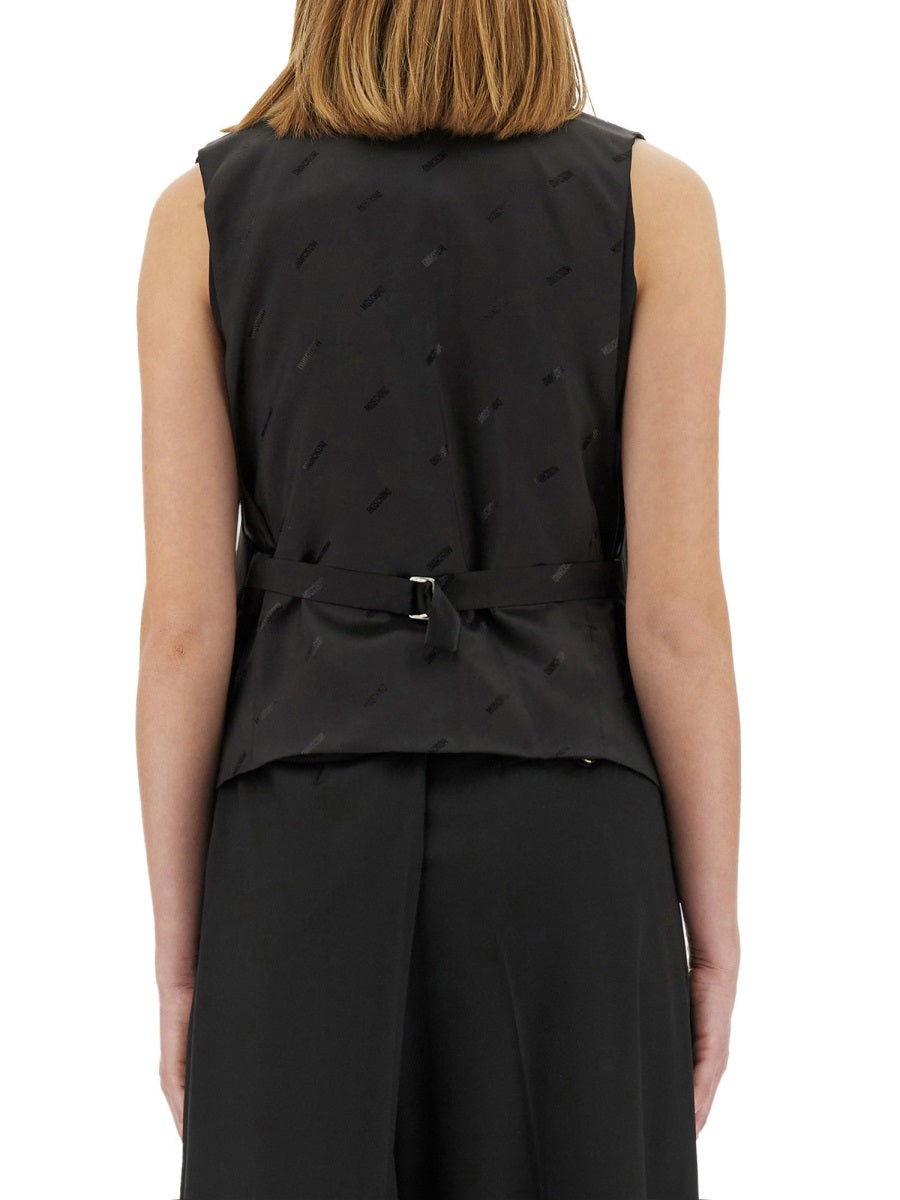 Moschino Women Virgin Wool Vest MOSCHINO