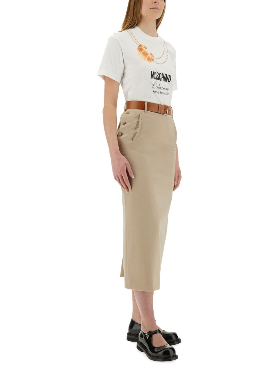 Moschino Women "Breakfast" T-Shirt MOSCHINO