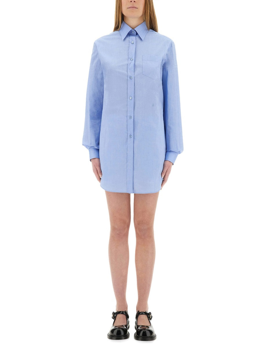 Moschino Women Poplin Chemise Jumpsuit MOSCHINO