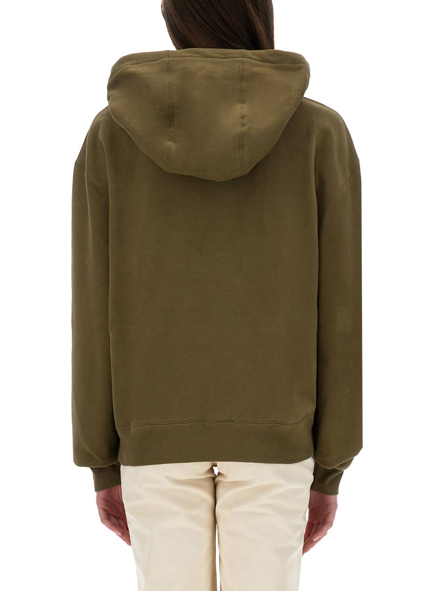 Saint Laurent Women Sweatshirt With Logo SAINT LAURENT