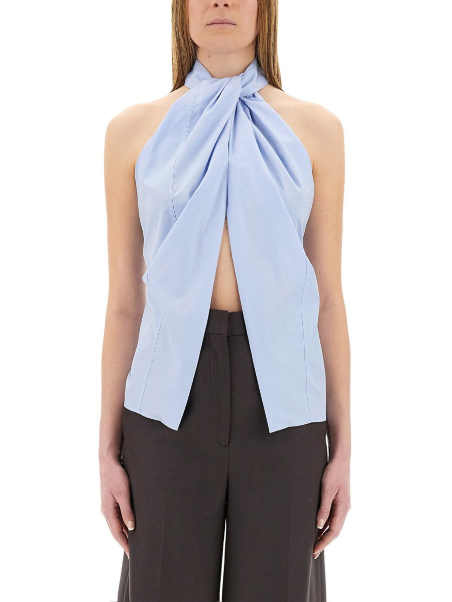 Stella Mccartney Women Sleeveless Top With Panel STELLA MCCARTNEY