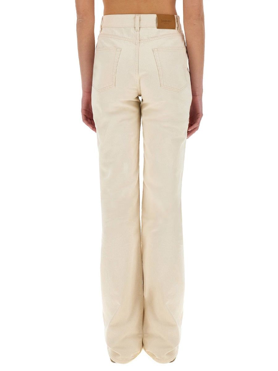 Saint Laurent Women 70S Denim Jeans SAINT LAURENT