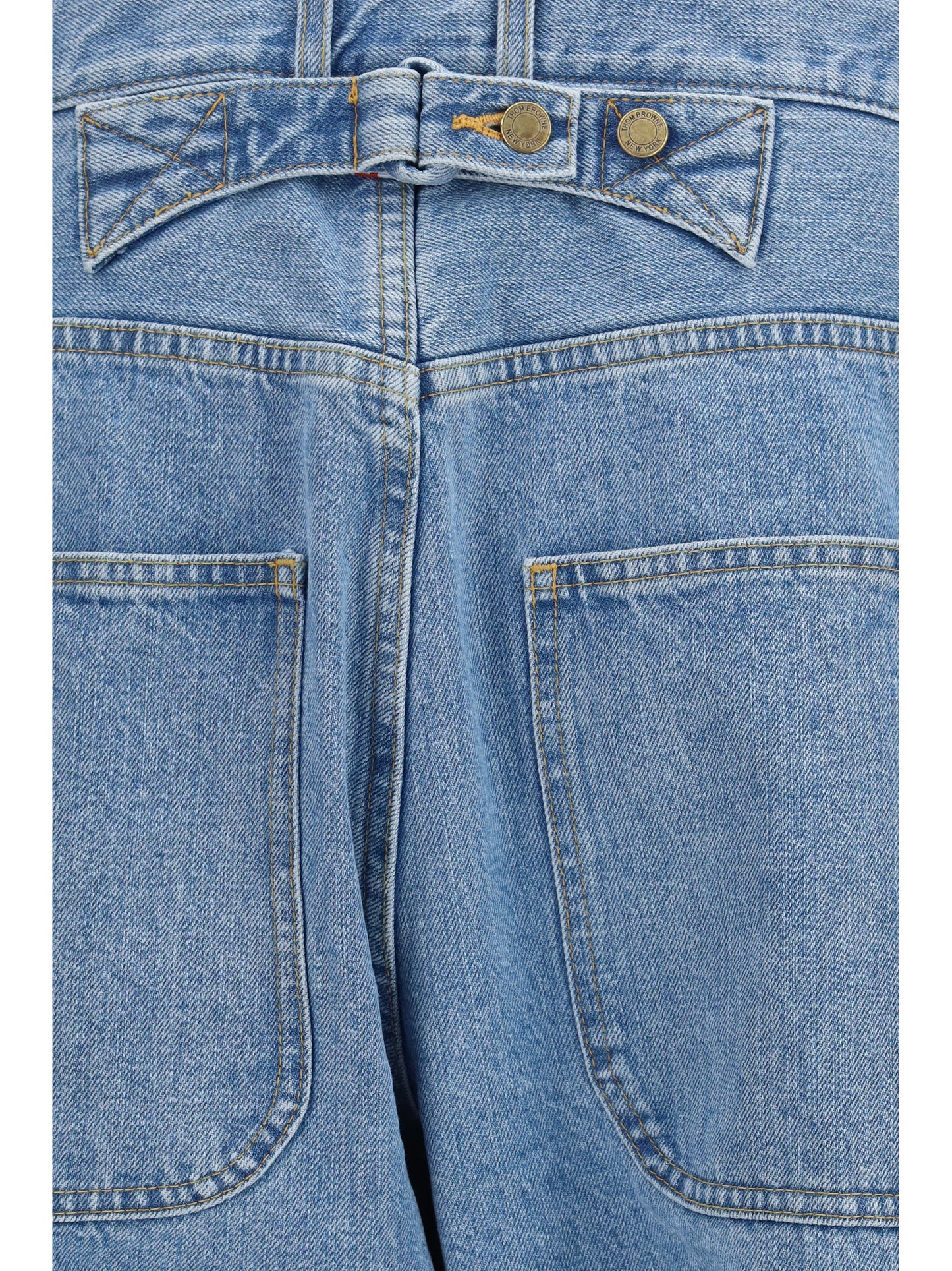 Thom Browne Men Japanese Denim Jeans THOM BROWNE