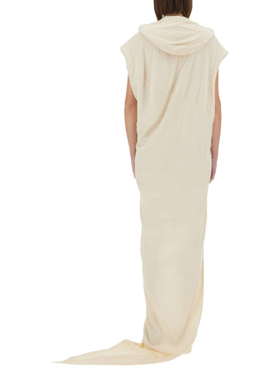 Rick Owens Drkshdw Women Long Dress With Hood RICK OWENS