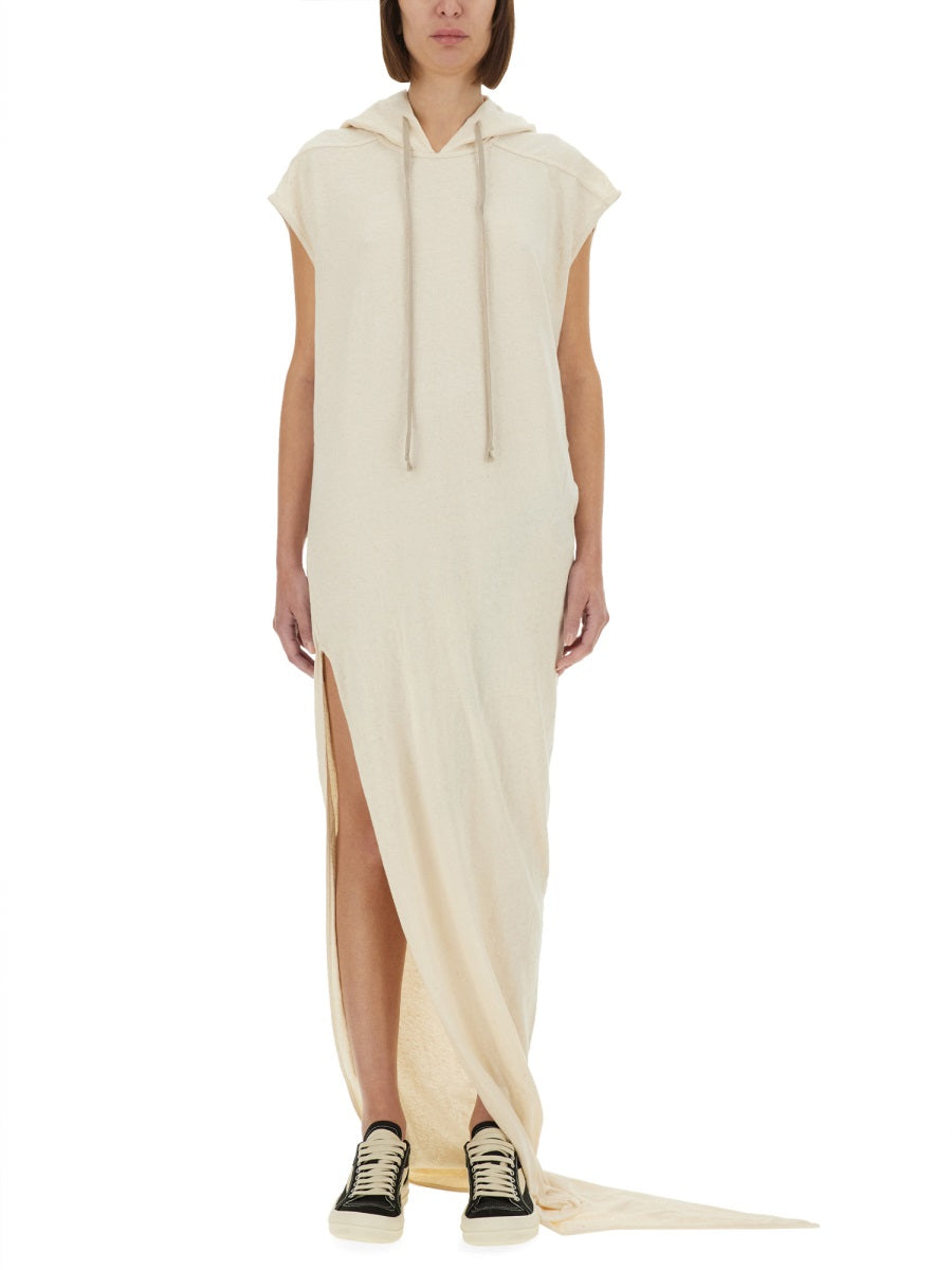 Rick Owens Drkshdw Women Long Dress With Hood RICK OWENS